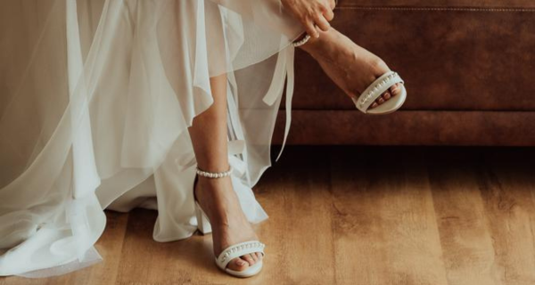 Zapato de novia a medida Gloria Serrano