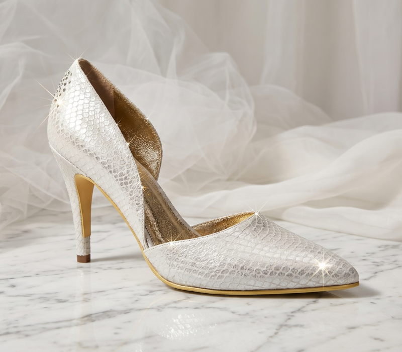 Zapatos de novia personalizados premium Gloria Serrano