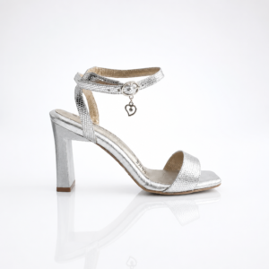 Sandalias de fiesta Plata 8012 | Gloria Serrano