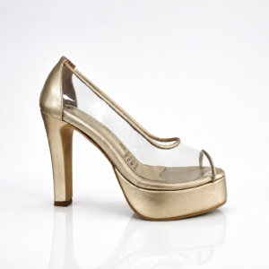 Sandalias Doradas de Fiesta 8009 | Gloria Serrano