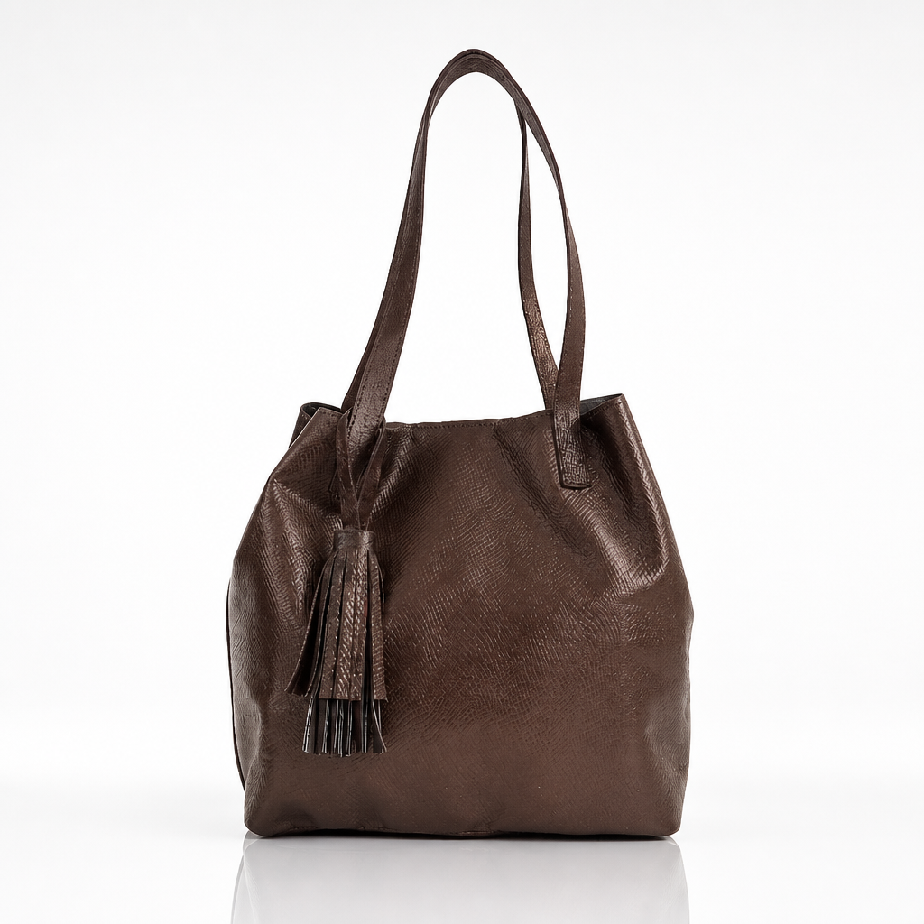 Bolso Tote Mediano Malva | Gloria Serrano