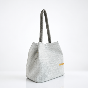Bolso Tote Gris Alheli | Gloria Serrano