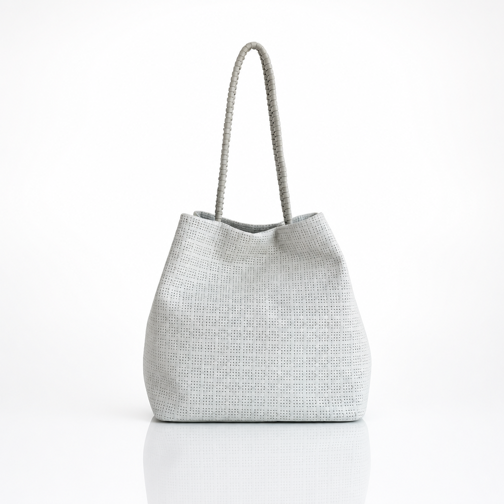 Bolso Tote Gris Alheli | Gloria Serrano - Imagen 2